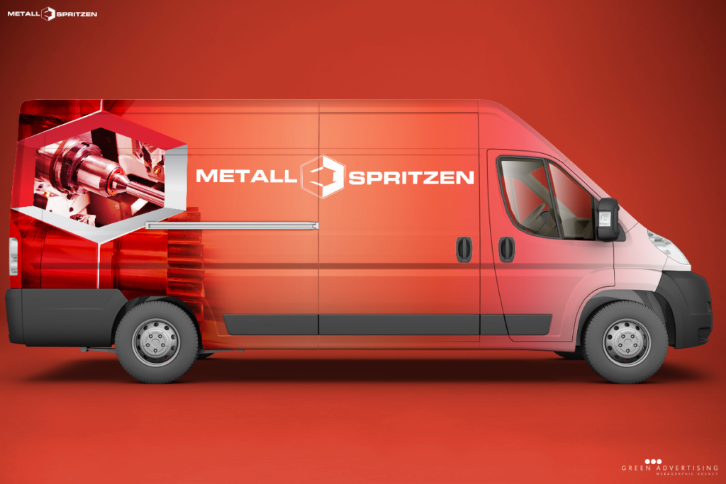 brendiranje vozila za kompaniju Metall Spritzen